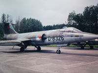 D-8326 @ EHYB - Starfighter D-8326 at The Hague photographed by Edwin van Opstal, displayed with permission. Scanned from a color slide. - by red750