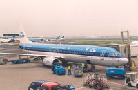 PH-BXR @ EHAM - KLM , special logo on fuselage.
=The World is Just a Click Away= 
Old Colour scheme - by Henk Geerlings