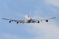 LX-VCV @ KORD - Cargolux Boeing 747-4R7F (SCD),  LX-VCV departing RWY 32L KORD. - by Mark Kalfas