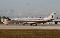 N923AE @ KMIA - EMB-145LR - by Mark Pasqualino