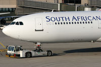 ZS-SLD @ LSZH - South African A340 - by Loetsch Andreas