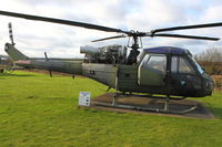 XP910 - Gate Guard at Army Flying Museum - Westland Scout AH1, c/n: F9511