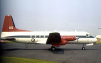 XS790 @ CAX - Andover CC.2 of the Queen's Flight based at RAF Northolt on a visit to Carlisle in the Summer of 1975. - by Peter Nicholson