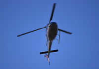 G-JPAL @ EGTF - Eurocopter AS-355N flying over Fairoaks. Owned by former Formula 1 racing driver Jonathan Palmer. - by moxy