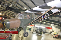 TJ569 - Auster 5 , TJ569 , at Army Flying Museum at Middle Wallop - by Terry Fletcher