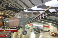 TJ569 - Auster 5 , TJ569 , at Army Flying Museum at Middle Wallop