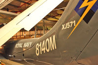 XJ571 - XJ571 (R-242), 1960 De Havilland DH-110 Sea Vixen FAW.2, c/n: 10053 at Solent Sky Museum at Southampton