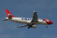 HB-IHZ @ GCTS - Edelweiss 1999 Airbus A320-214, c/n: 1026 - by Terry Fletcher