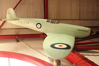 BAPC190 - Half scale Spitfire replica at Solent Sky Museum , Southampton