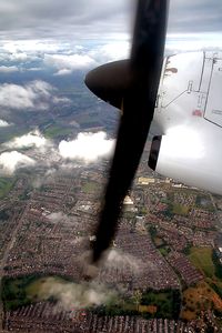 G-WOWD @ IN FLIGHT - Climbing out of Leeds/Bradford en-route Bristol  - by glider