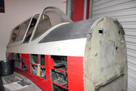 WK570 - Cockpit of De Havilland DHC-1 Chipmunk T.10, c/n: C1/0590 at Solent Sky Museum at Southampton