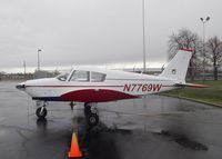 N7769W @ KEUL - Piper PA-28-180 Cherokee C at Caldwell Industrial airport, Caldwell ID