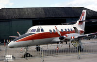 XX500 @ EGQL - Jetstream T.1 of 6 Flying Training School at RAF Finningley on display at the 1983 RAF Leuchars Airshow. - by Peter Nicholson