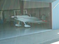 N102RH @ KLXT - sitting in the EAA 91 Hangar - by Floyd Taber