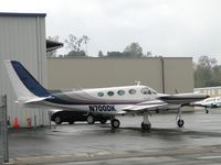 N700DK @ POC - Parked in the rain by Howard Aviation hanger - by Helicopterfriend