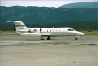 84-0135 @ YXY - Photograph by Edwin van Opstal with permission. Scanned from a color print. C-21A (Lear 35A) from Air Mobility Command Scott AFB