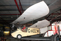 G-ADZW - BAPC253 (G-ADZW), Mignet HM.14 FLYING FLEA, c/n: BAPC253 at Solent Sky Museum , Southampton - by Terry Fletcher