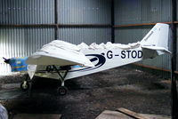 G-STOD @ X4BF - At Brook Farm airstrip, Pilling - by Chris Hall