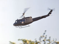 69-15928 @ IAD - UH-1H Iroquois from Fort Meade on duty at Transpo 72. - by Peter Nicholson