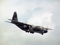 XV299 @ WTN - Hercules C.1 of the Lyneham Transport Wing supporting the RAF Falcons parachuite display team at the 1979 RAF Waddington Airshow. - by Peter Nicholson