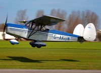 G-AKUW @ X4BN - I believe this to be one of only two of type flying in the UK - by glider