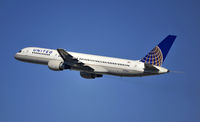 N575UA @ KLAX - Departing LAX on 25R - by Todd Royer