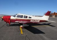 N113SW @ KAXN - Piper PA-28-181 Archer on the line. - by Kreg Anderson