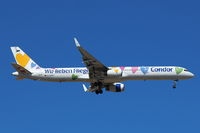 D-ABON @ GCTS - Condor Logojet 2000 Boeing 757-330, c/n: 29023 - by Terry Fletcher