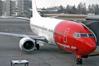 LN-KKU @ ENGM - Norwegian Boeing 737-300 Flight DY612 to Bergen (BGO) from Oslo-Gardermoen (OSL)...This is a plane without Winglets - by Samuel Gombos