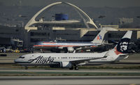 N566AS @ KLAX - Arrived on 25L - by Todd Royer