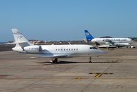 OE-HKK @ GCTS - 2003 Dassault Falcon 2000EX, c/n: 10 on Tenerife South apron - by Terry Fletcher