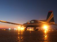 N1588R @ KBGR - Evening pre-flight - by FlyingDP