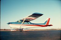C-GLQA @ YVB - Skyhawk at Bonaventure circa 1975 - by R. V. Dixon