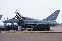 ZJ803 @ EGXC - 29(R)Sqn,  Operational Conversion Unit (OCU) for the Eurofighter Typhoon - by Chris Hall