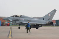 ZJ800 @ EGXC - 29(R)Sqn, Operational Conversion Unit (OCU) for the Eurofighter Typhoon - by Chris Hall