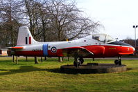 XW353 @ EGYD - RAF Cranwell gate guard - by Chris Hall