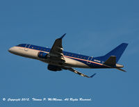 N826MD @ PHL - Republic Airlines  RJ-170 climbing out from 27L at PHL.