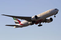 A6-EWE @ LAX - Emirates A6-EWE (FLT UAE216) climbing out from RWY 7L en route to Dubai Int'l (OMDB/DXB). - by Dean Heald