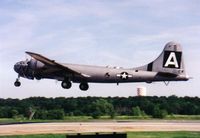 N529B @ SWF - B29 FIFI taking off runway 27, Stewart International Airport (SWF) Newburgh, NY - by oscar Hollenbeck