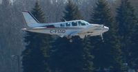 C-FSSD @ YTZ - 1991 Beech Baron 58 C-FSSD landing at Billy Bishop Toronto City Airport IATA YTZ, ICAO CYTZ - by Nesha