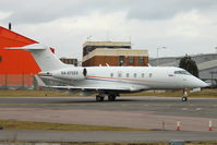 RA-67223 @ EGGW - 2007 Bombardier BD-100 Challenger, c/n: 20172 at Luton - by Terry Fletcher