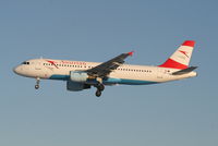 OE-LBN @ EBBR - Arrival of flight OS351 to RWY 25L
