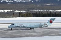 C-GOJA @ CYXY - In her fresh Air Canada Express colours. - by Murray Lundberg