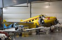 N18BY - Beechcraft E18S Twin Beech at the Western Antique Aeroplane and Automobile Museum, Hood River OR