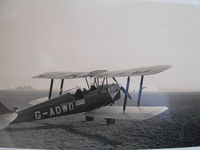G-ADWD - Jimmy Hale (RAF) first solo flight 23-8-1937 at
Prestwick flying school - by not known