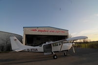 D-ETUA @ EDME - Cessna 206 Soloy - Skydive Operation