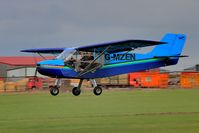 G-MZEN @ BREIGHTON - Whispering in out of the gloom! - by glider