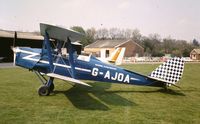 G-AJOA - Universal Flying Services Tiger Moth at Fairoaks C1972 - by Lee Mullins
