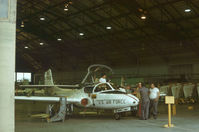 66-7962 @ RND - Cessna T-37B undergoing maintenance at Randolph AFB in November 1979. - by Peter Nicholson