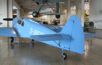 OY-AIJ - Nord 1002, re-converted with Argus engine to Bf 108 and displayed as 'D-IBFW' at the Deutsches Museum, München (Munich)